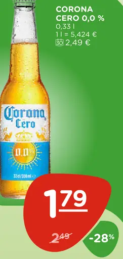 Corona Cero 0,0 %