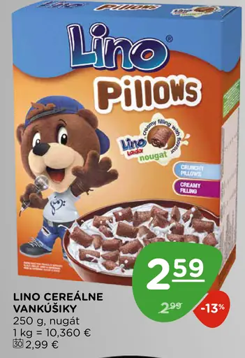 Lino cereálne vankúšiky