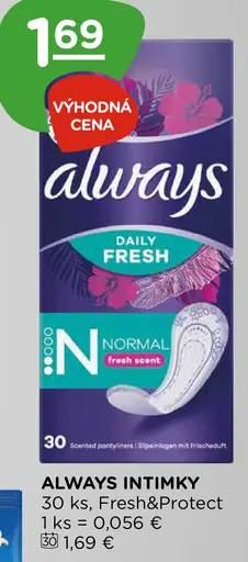 Always Intimky Daily Fresh Protect