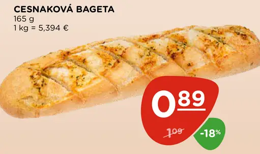 Cesnaková bageta