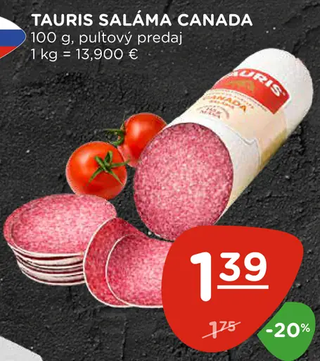 Tauris Canada saláma