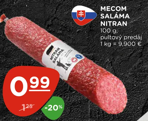 Mecom Nitran saláma