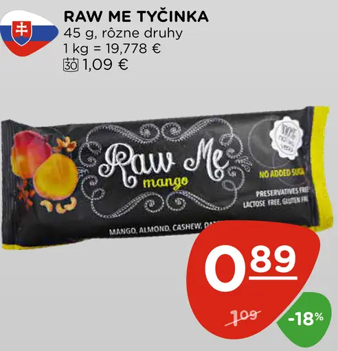 Raw Me Tyčinka