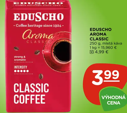 Eduscho Aroma Classic pražená mletá káva