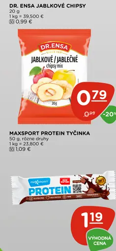 Dr. Ensa jablkové chipsy