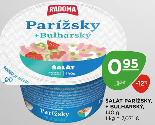 Radoma Parížsky šalát