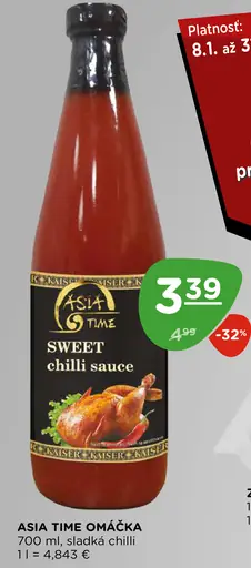 Asia Time sladká chilli omáčka