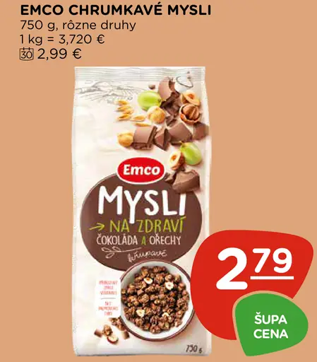 Emco chrumkavé mysli