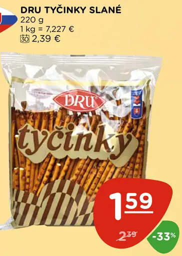 DRU tyčinky slané