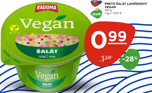 Radoma Vegan lahôdkový šalát