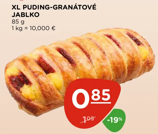XL puding granátové jablko