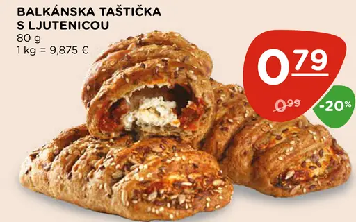 Balkánska taštička s ljutenicou