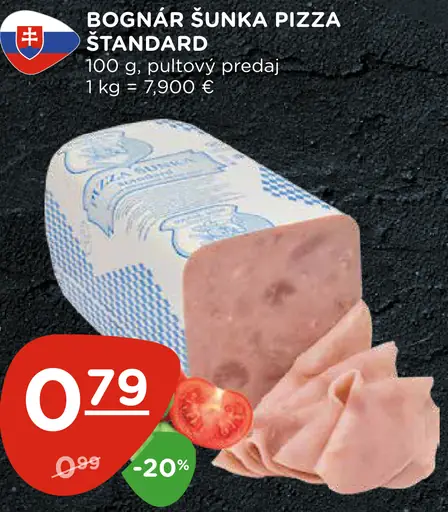 Bognár Šunka pizza štandard