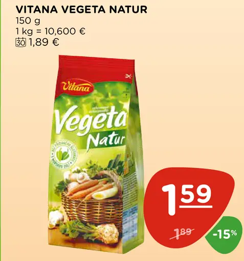 Vitana Natur Vegeta zeleninové ochucovadlo