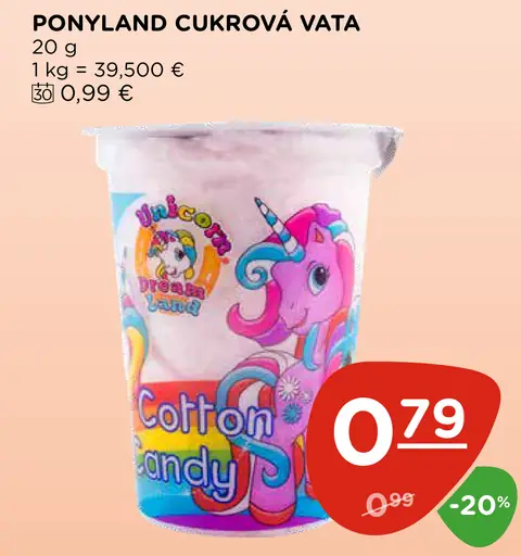Ponyland cukrová vata