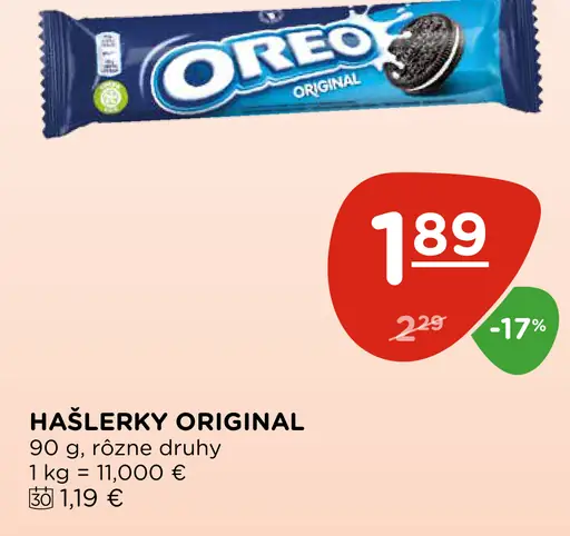 Hašlerky Original cukríky