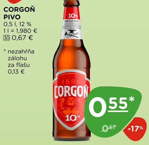 Corgoň Pivo