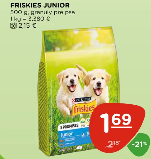 Friskies Junior granuly pre psa
