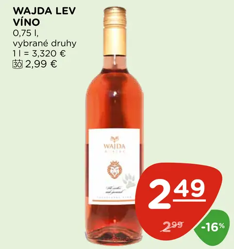 Wajda Lev víno