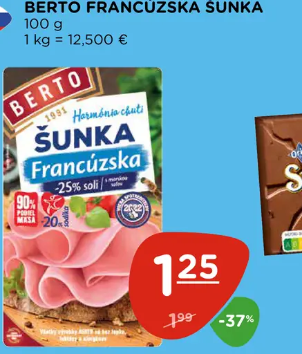 Berto francúzska šunka