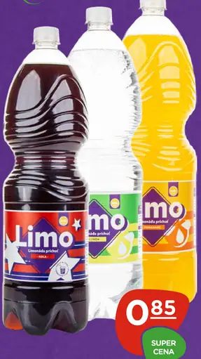 Terka limo ochutená voda rôzne druhy