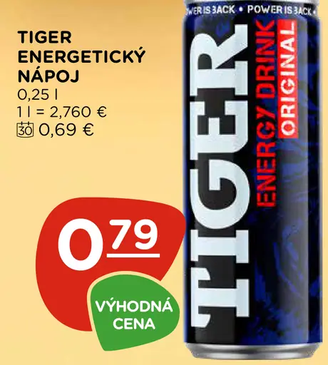 Tiger Energetický nápoj