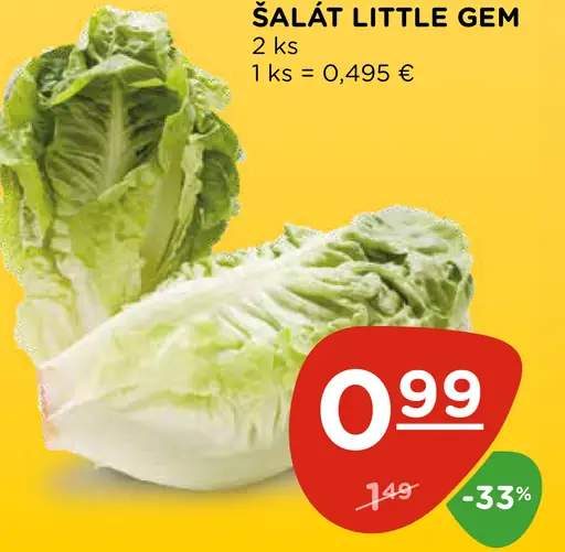 Šalát Little Gem