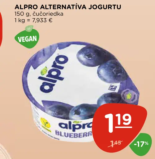 Alpro alternatíva jogurtu