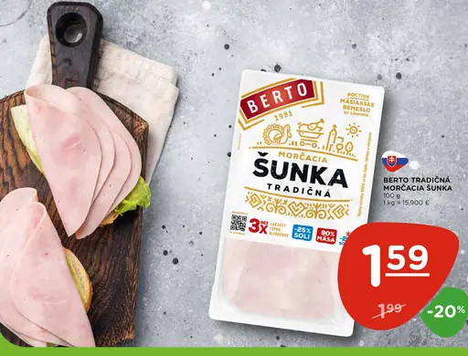Berto Tradičná šunka