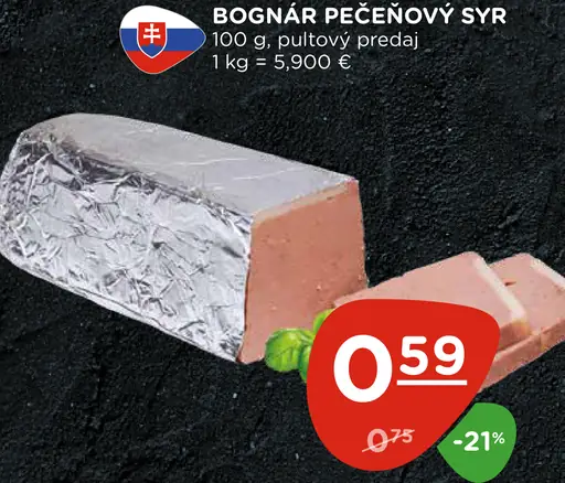 Bognár pečeňový syr