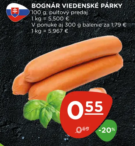 Bognár Viedenské párky