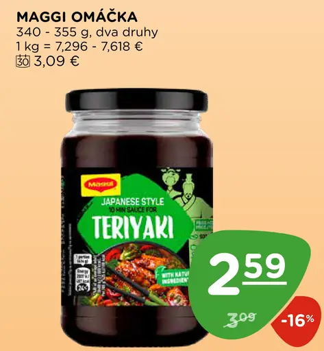 Maggi omáčka teriyaki