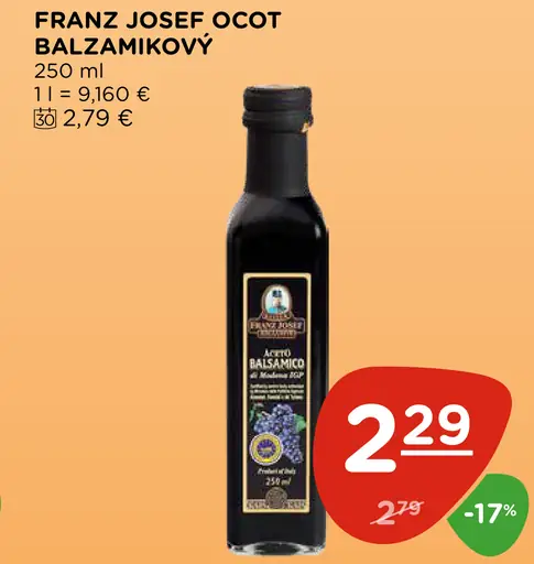 Franz Josef ocot balzamikový