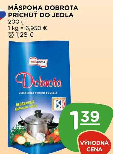 Mäspoma Dobrota príchuť do jedla