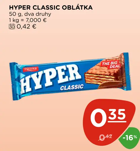 Hyper Classic Oblátka