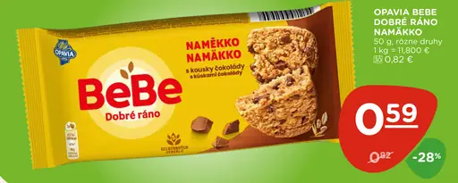 Opavia BeBe Dobré ráno sušienky namäkko