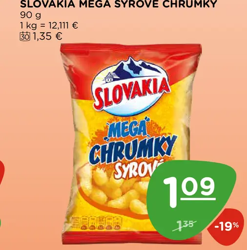 Slovakia Mega Syrové Chrumky