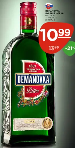 Demänovka bylinná horká