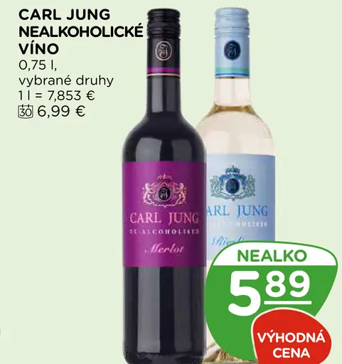 Carl Jung nealkoholické víno