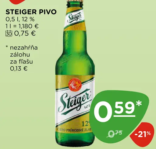 Steiger pivo