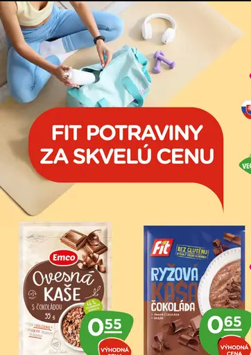 FIT Ryžová kaša Čokoláda