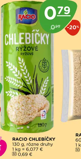 Racio Chlebíčky ryžové