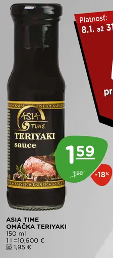 Asia Time Omáčka Teriyaki
