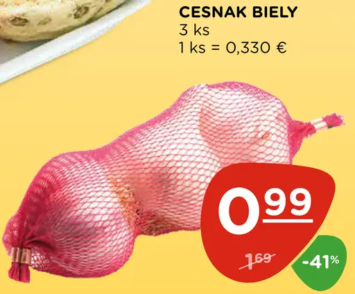 Cesnak biely