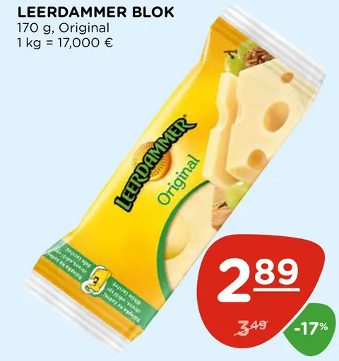 Leerdammer blok syr Original