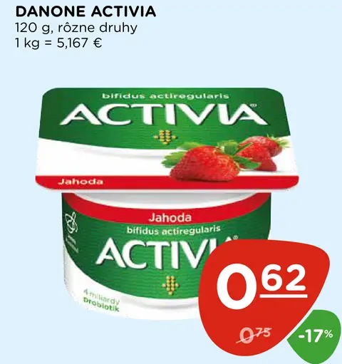 Danone Activia jogurt