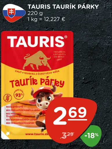Tauris Taurík párky