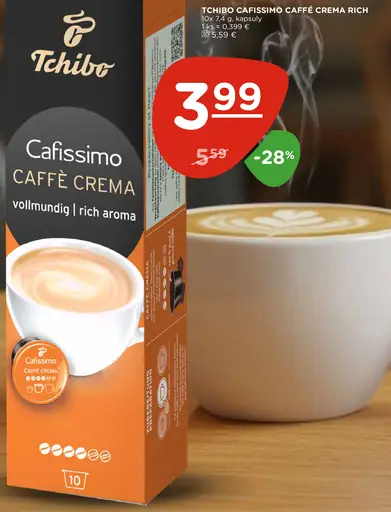 Tchibo Cafissimo Caffè Crema Rich kapsuly