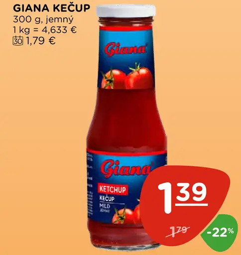 Giana kečup jemný