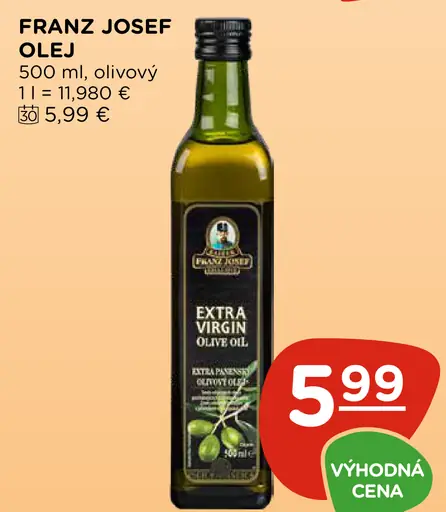 Franz Josef olej olivový Extra Virgin